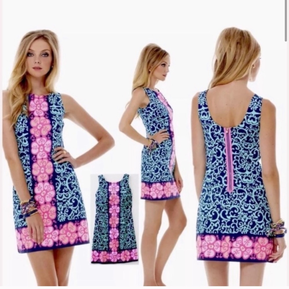 Blue and pink Lily Pulitzer Dress